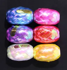 Купить Лента 5мм*10м перламутровая (кокон), в ассортименте — Фото №1