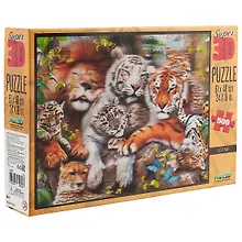 Купить Пазл  Super 3D, Howard Robinson: Кошачий сон 500 эл. 61*46см. — Фото №1