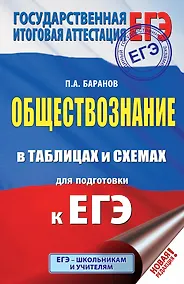Купить ЕГЭ. Обществознание в таблицах и схемах. Справочное пособие. 10-11 классы — Фото №1