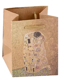 Купить Пакет А6 12х10х8 "Поцелуй крафт, женск. — Фото №1