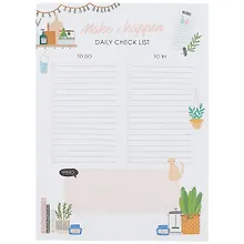 Купить Планнер недат. 55л А5+ "Check list 1. №2" клеевое скрепление — Фото №1