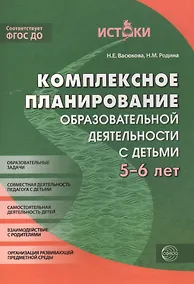 Купить Комплексное планирование образовательной деятельности с детьми 5-6 лет. ФГОС ДО — Фото №1