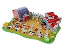 Купить Пазл 3D. Ранчо. 57 деталей. 27х19х9 см. -Китай: (3D Puzzle). 589-N 428080 — Фото №1
