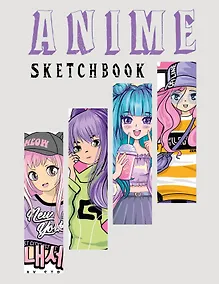 Купить Скетчбук. Аниме (162х210 мм, на навивке, 40 л., плотность бумаги 160 гр.) — Фото №1
