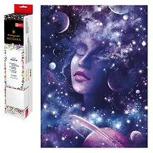 Купить Набор для творчества. Алмазная мозаика "Ты - Вселенная", 30 х 40 см — Фото №1
