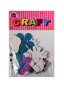 Купить Элементы из EVA клеящиеся, блестящие. Цветочки (11-21149-43/11-21136-43) — Фото №1