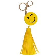 Купить Подвеска-шарм Смайлик (кожзам) 12-11232-XK-08 — Фото №1