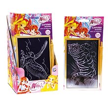 Купить Набор для творчества Winx Золотые царапки (SCC-SC225P) (161286) (упаковка) (в ассорт.) — Фото №1