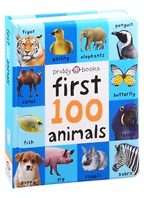 Купить First 100 soft to touch animals (large ed) — Фото №1