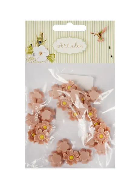 Купить Цветок кувшинка (В907) в пакете  25 шт, какао (11-08631-100) — Фото №1