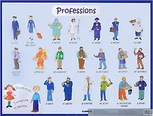 Купить Профессии. Professions. Наглядное пособие на англ.яз. — Фото №1