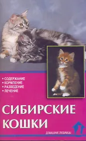 Купить Сибирские кошки. Содержание. Кормление. Разведение. Лечение — Фото №1