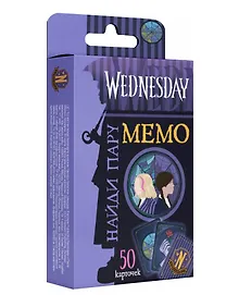 Купить Уэнсдей Настольная игра Мемо — Фото №1