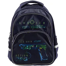 Купить Рюкзак "Стрелок" 3отд., 41*29*16, полиэстер, нагрудн.стяжка, светоотраж., 3 кармана — Фото №1