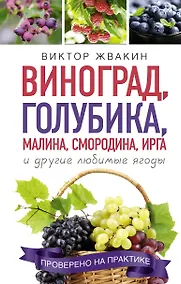 Купить Как вырастить виноград и другие любие ягоды. Простые и понятные инструкции для начинащих. Виноград, голубика, малина, смородина, ирга и другие любимые ягоды — Фото №1