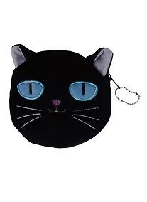 Купить Косметичка-кошелек Кот черный (10см) (текстиль) — Фото №1