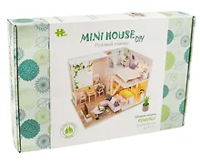 Купить Сборная модель Румбокс "MiniHouse. Розовый сканди" — Фото №1