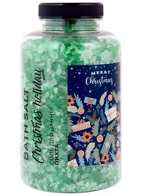 Купить Новогодняя Соль для ванны Christmas holiday Пихта (банка) (500 г) — Фото №1