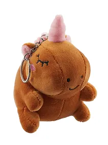 Купить Брелок Капибара-единорог (текстиль) (11см) (12-0727-P1) — Фото №1