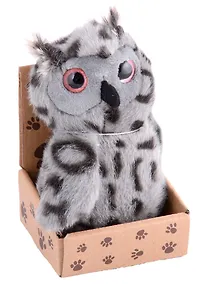 Купить Сова с пятнышками в крафт коробке (12-01568-575) — Фото №1