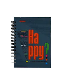 Купить Записная книжка А6 100л кл. "Feelings" тв.обл., гребень, ламинация, выб.УФ-лак, ассорти, MARKER ARTE — Фото №1