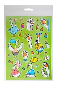 Купить Набор наклеек для детей. Серия "Мемы".  Гусь — Фото №1