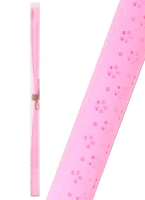 Купить Пленка упаковочная 60*60 розовая с вырубн.узором, инд.уп. — Фото №1