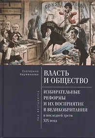 Купить Власть и общество: избирательные реформы и их восприятие в Великобритании в последней трети  XIX века — Фото №1