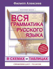 Купить Вся грамматика русского языка в схемах и таблицах: справочник для 5-9 классов — Фото №1