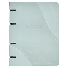 Купить Тетрадь на кольцах в клетку Be Smart, View, 120 листов, зеленая — Фото №1