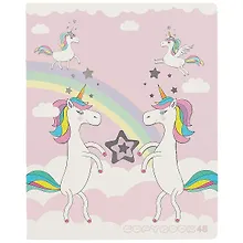 Купить Тетрадь в клетку Альт, "Модные единороги", 48 листов, в ассортименте — Фото №1