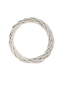 Купить Заготовка из ротанга Венок белый (20см) (11-00500-352720) — Фото №1