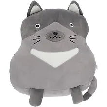 Купить Мягкая игрушка Кот с пятнышком (серый) (40 см) (12-01009-8916) — Фото №1