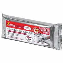 Купить Масса керамическая для лепки белая, Остров сокровищ, 500 гр. — Фото №1