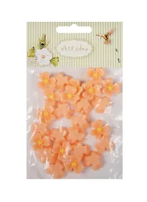 Купить Цветок трилистник (В213) в пакете, 25 шт, светло-оранжевый (11-08631-63) — Фото №1