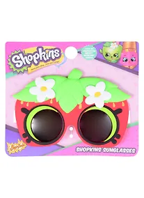 Купить Детские солнцезащитные очки Клубничный поцелуй. 100% защита от ультрафиолета UV400. Ударопрочные линзы. Soft-touch пластик. — Фото №1