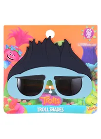 Купить Детские солнцезащитные очки Тролли. Цветан. 100% защита от ультрафиолета UV400. Ударопрочные линзы. Soft-touch пластик. — Фото №1