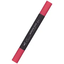 Купить Маркер художественный "Сонет" глубокий красный, двухсторон., тонк. и широк.долото, Сонет — Фото №1