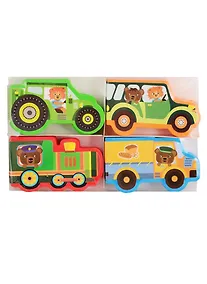 Купить Подарочный набор книг для малышей "Мои машинки" (комплект из 4 книг) — Фото №1