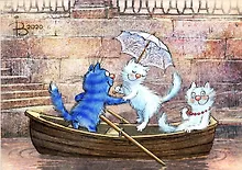 Купить Открытка одинарная Северная Венеция Зенюк Р. 16*11см 01142  с/к — Фото №1