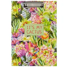 Купить Планшет «Blooming cactus», А4, ламинированный картон — Фото №1