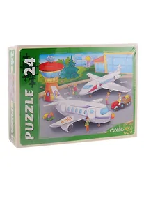 Купить Пазл Аэропорт Рыжий кот Макси-пазлы 24 элемента ПУ24-7287 — Фото №1