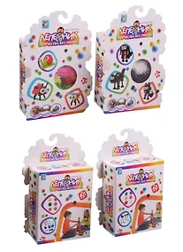 Купить Конструктор, 1TOY/Вантой, Лепейник Животные/Насекомые/Птицы/Монстры 60 разноцв.деталей, с 8 аксессуарами — Фото №1