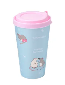 Купить Стакан с крышкой МЫ Крысы (пластик) (550 мл) (СП5-2025) — Фото №1