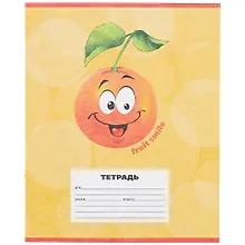 Купить Тетрадь в клетку Hatber, "Фрутоскоп", 12 листов, в ассортименте — Фото №1