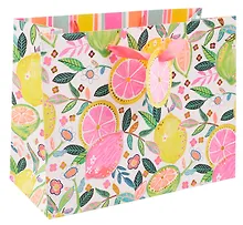 Купить Пакет А5 18*23*10 "Лимоны" жен., бум.мат.ламинат — Фото №1