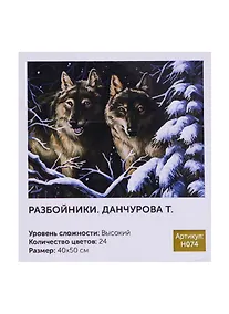 Купить Картина по номерам Art Idea 40*50см. Разбойники. Данчурова Т. (H074) — Фото №1