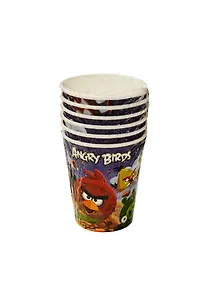 Купить Angry Birds одноразовая картонный стакан Птицы (6шт) — Фото №1