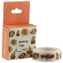 Купить Лента бумажная Еда 5м х 1,5 см — Фото №1