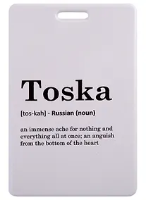 Купить Чехол для карточек Toska (словарь) — Фото №1